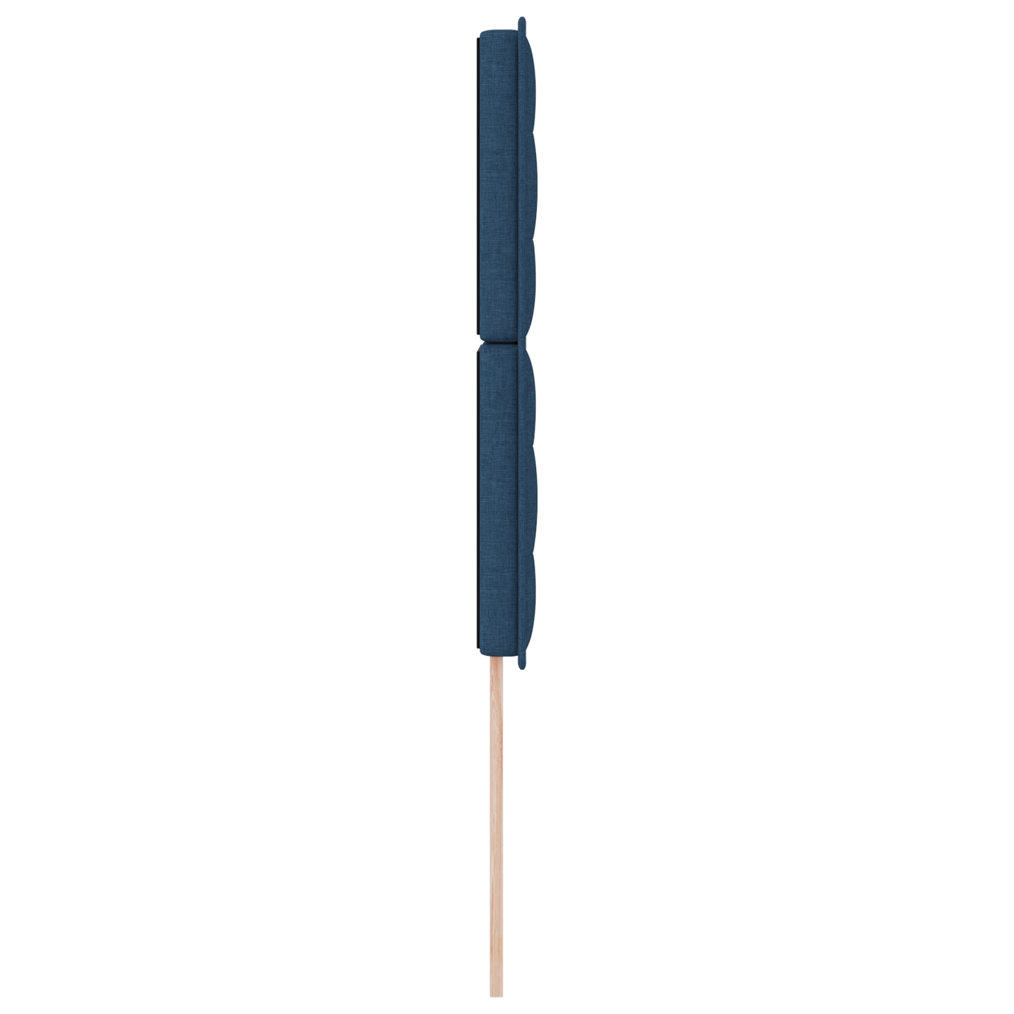 Sengegavl Linjer Design Blå 100 Cm Stof