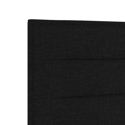 Senggavl Linje Design Sort 160 Cm Stof