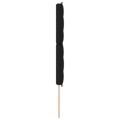 Senggavl Linje Design Sort 160 Cm Stof