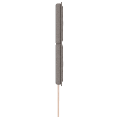 Sengegavl Linje Design Taupe 200 Cm Stof