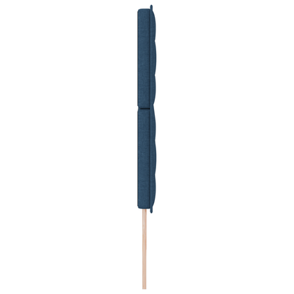 Sengegavl Linjer Design Blå 200 Cm Stof