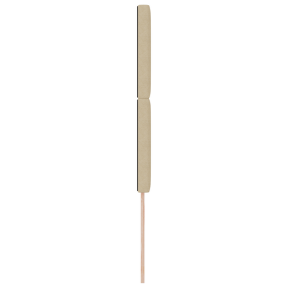 Senggavl Enkel Design Lys Grøn Grå 80 Cm Cordfløjl