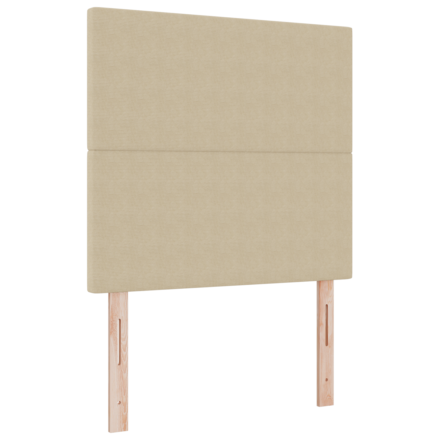 Sengegavl Plan Design Lysegrøn Grå 90 Cm Corduroy Stof