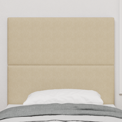 Sengegavl Plan Design Lysegrøn Grå 90 Cm Corduroy Stof