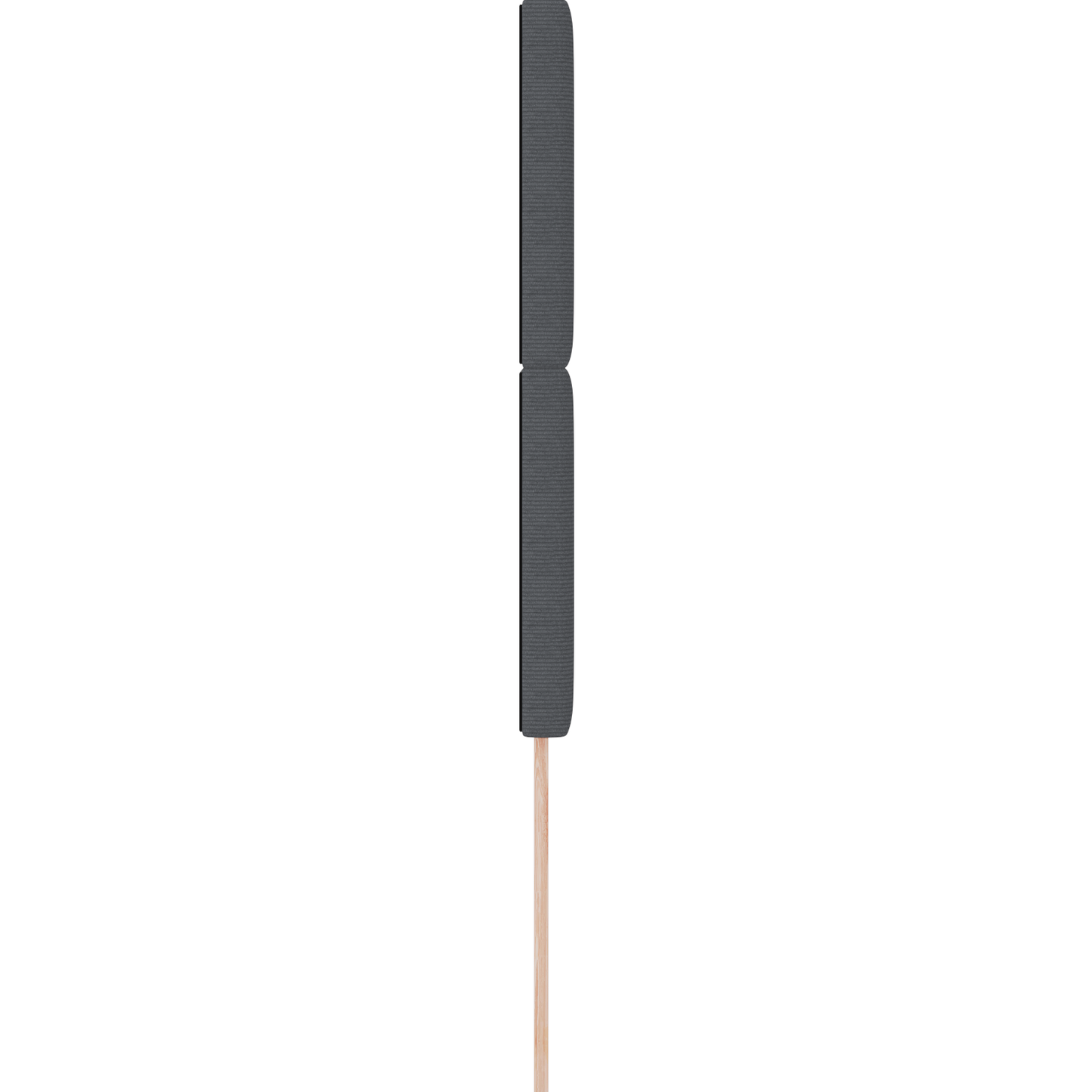 Hovedgærde Enkel Design Mørkegrå 100 Cm Corduroy Stoff