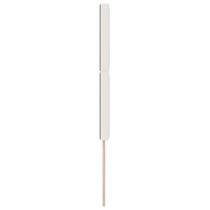 Hovedgærde Enkel Design Creme 100 Cm Corduroy Stof