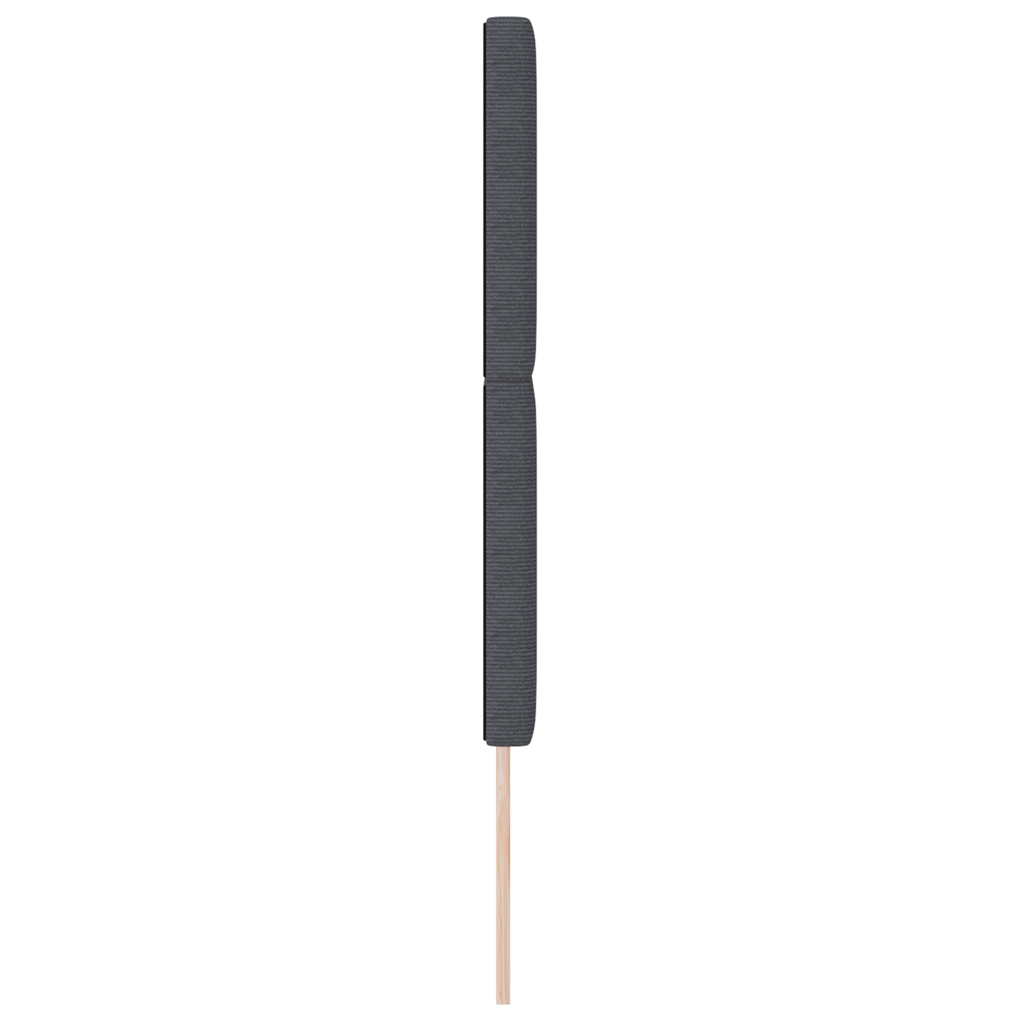 Hovedgærde Enkel Design Mørkegrå 140 Cm Corduroy Stof