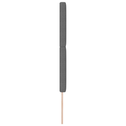 Sengegavl Enkel Design Lys Grå 160 Cm Corduroy Stof