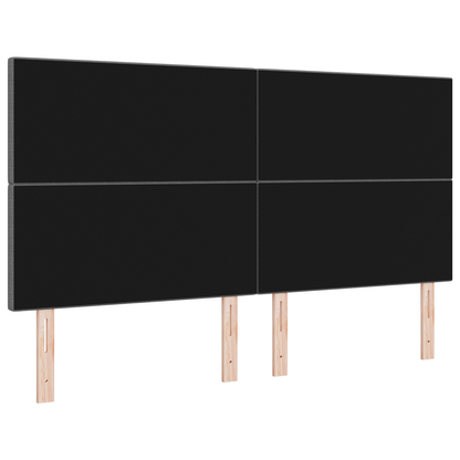 Senggavl Enkel Design Lysegrå 180 Cm Corduroy Stof