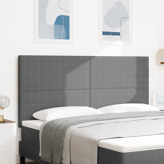 Senggavl Enkel Design Lysegrå 180 Cm Corduroy Stof