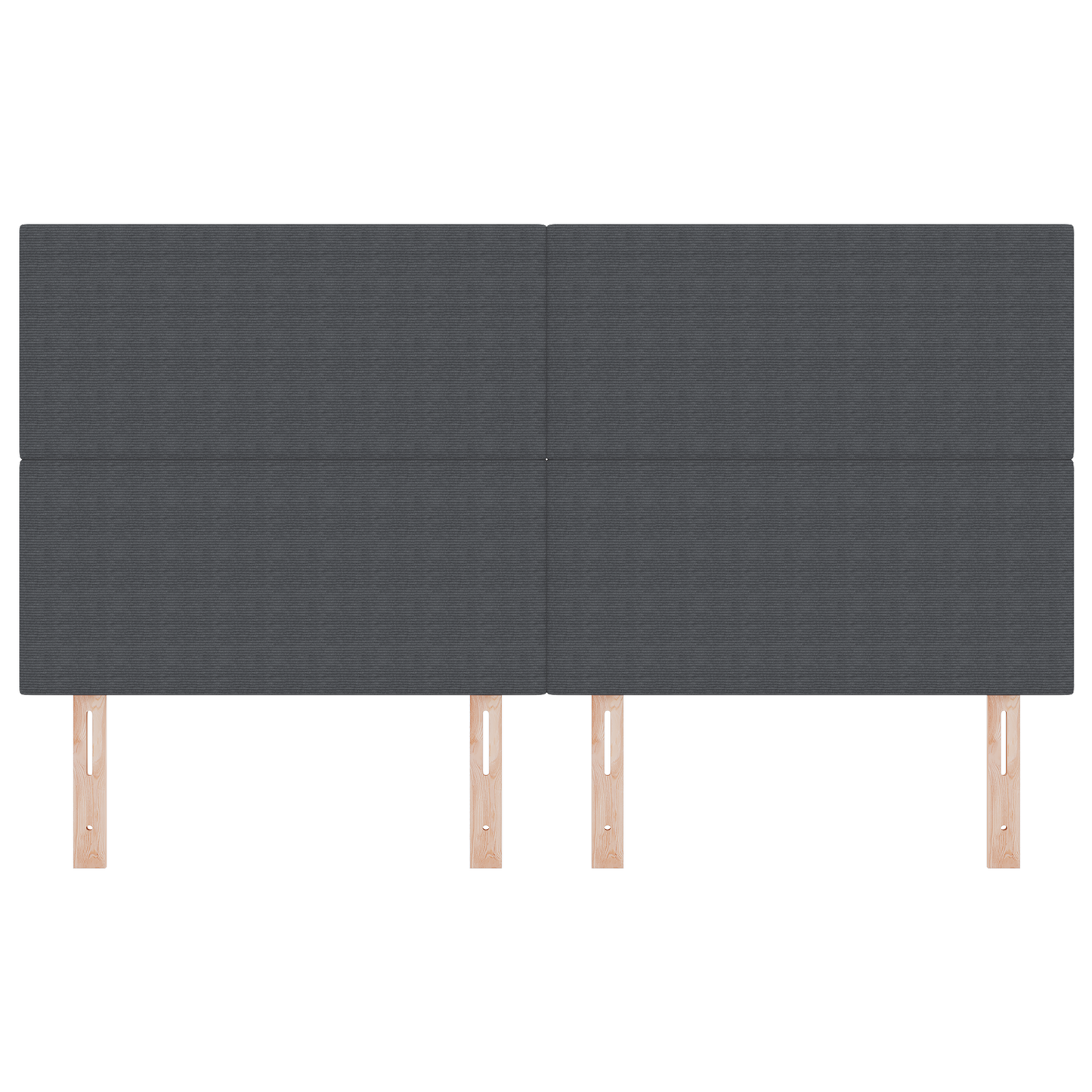 Senggavl Enkel Design Mørkegrå 180 Cm Corduroy Stof