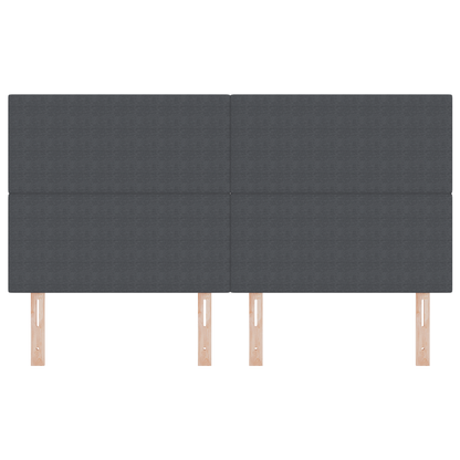 Senggavl Enkel Design Mørkegrå 180 Cm Corduroy Stof