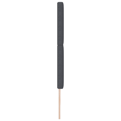 Senggavl Enkel Design Mørkegrå 180 Cm Corduroy Stof