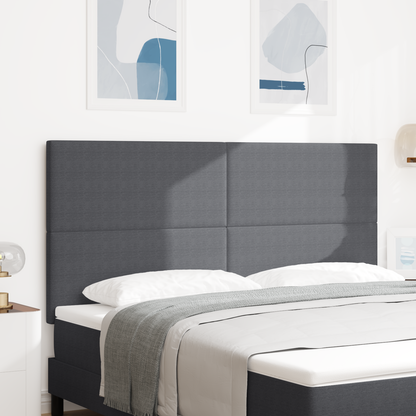 Senggavl Enkel Design Mørkegrå 180 Cm Corduroy Stof