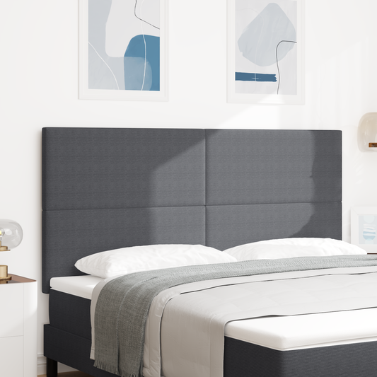 Senggavl Enkel Design Mørkegrå 180 Cm Corduroy Stof