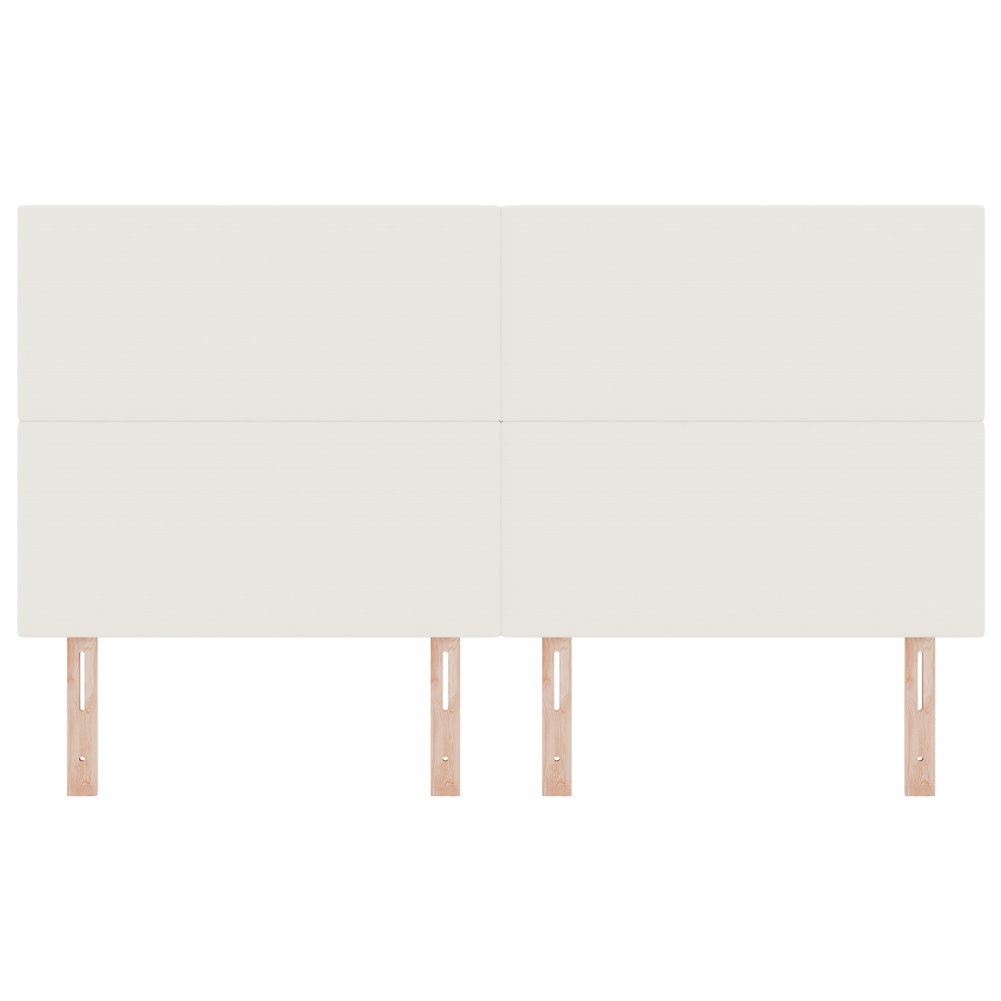 Senggavl Enkel Design Creme 180 Cm Cordfløjl