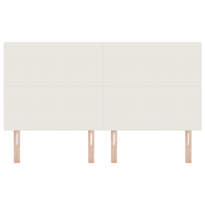 Senggavl Enkel Design Creme 180 Cm Cordfløjl