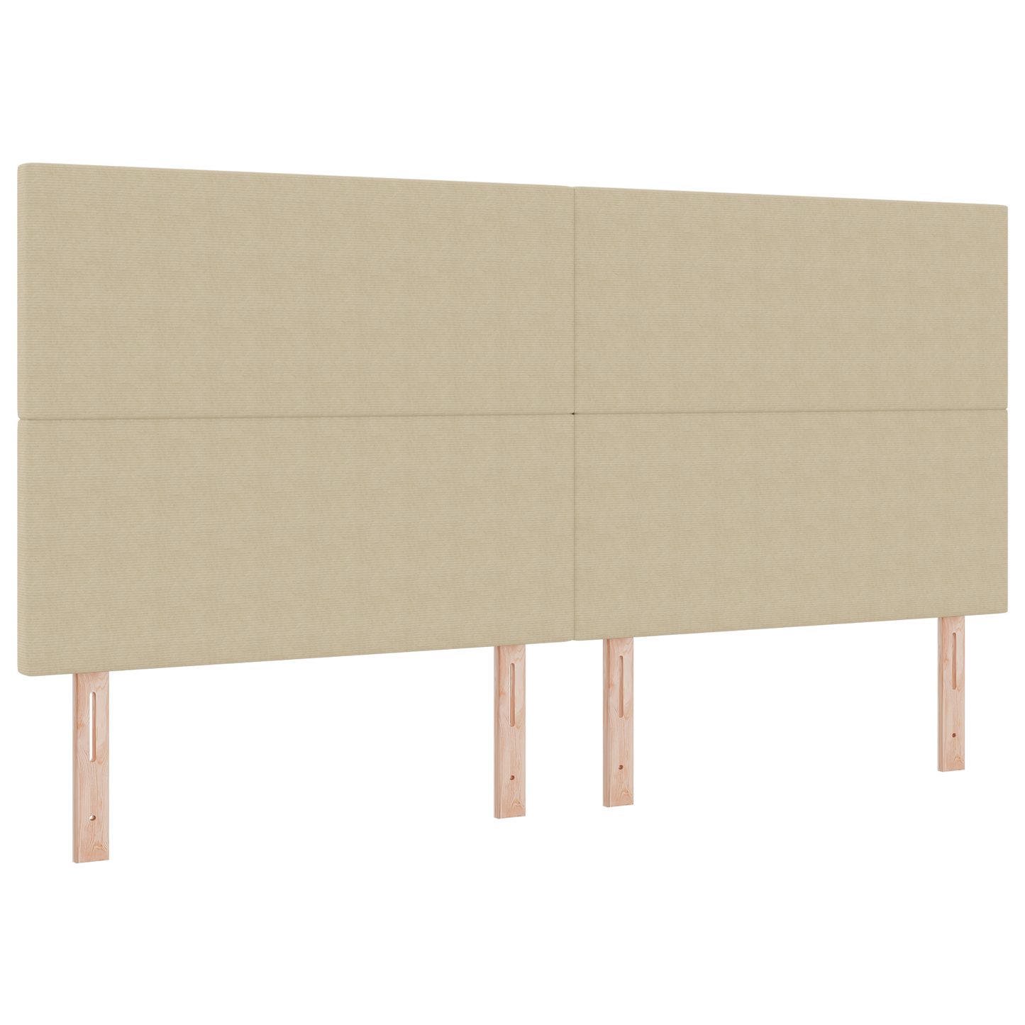 Sengegavl Enkel Design Lys Grågrøn 200 Cm Cordfløjl
