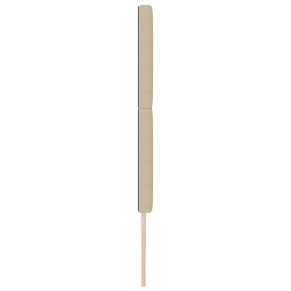 Sengegavl Enkel Design Lys Grågrøn 200 Cm Cordfløjl