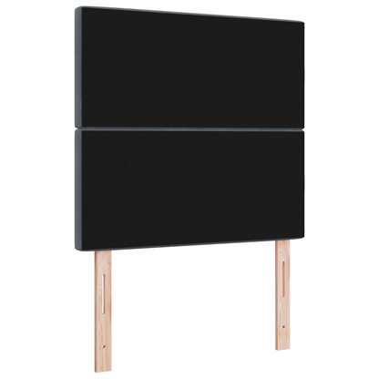 Senggavl med Krystalknapper, Tuftet, Mørkegrå, 100 Cm Velour - billede 6