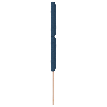 Hovedgavl Knappet Blå 80 Cm Stof