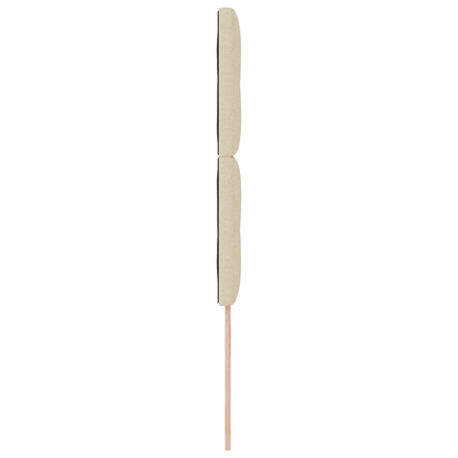 Hovedgærde Med Knappetryk Creme 90 Cm Stoff