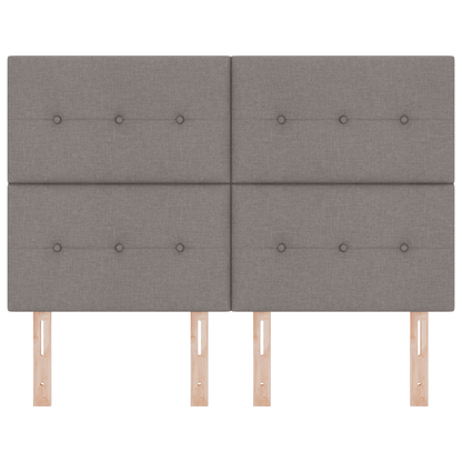 Hovedgavl Knapper Tufted Taupe 140 Cm Stof