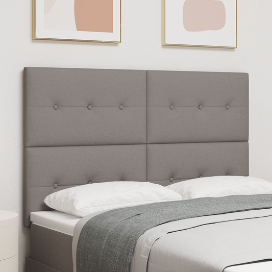 Hovedgavl Knapper Tufted Taupe 140 Cm Stof