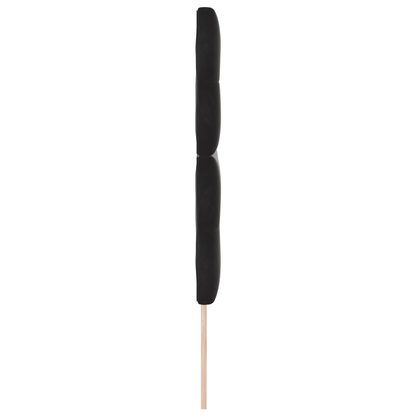 Sengetop Knap Tuftet Sort 140 Cm Velour