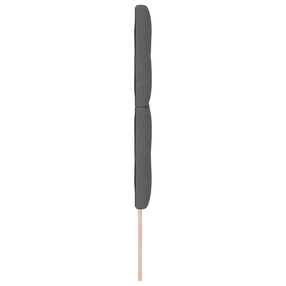 Senggavl Med Knapper Grå 160 Cm Stof