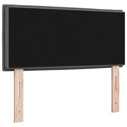 Led Hovedgavl Linjer Design Mørkegrå 90 Cm Stof - billede 7