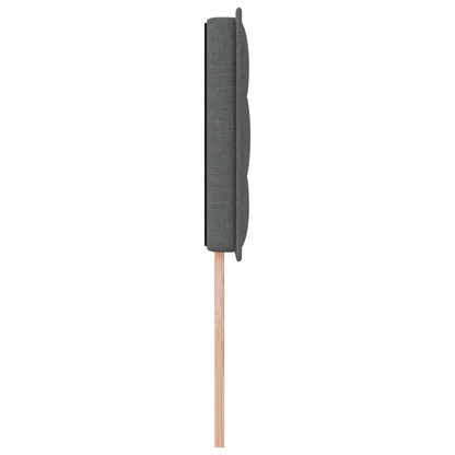 Led Hovedgavl Linjer Design Mørkegrå 90 Cm Stof - billede 6