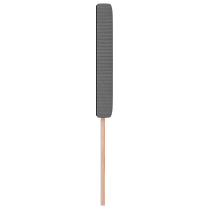 Led Hovedgavl Enkel Design Lys Grå 90 Cm Corduroy Stof - billede 6
