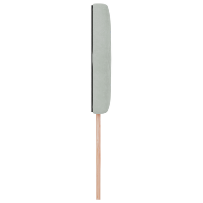Led Hovedgavl med Krystalknapper, Lysegrå, 100 Cm, Velour - billede 6