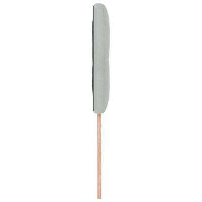 Led Hovedgavl med Knapper Lys Grå 90 Cm Fløjl - billede 6