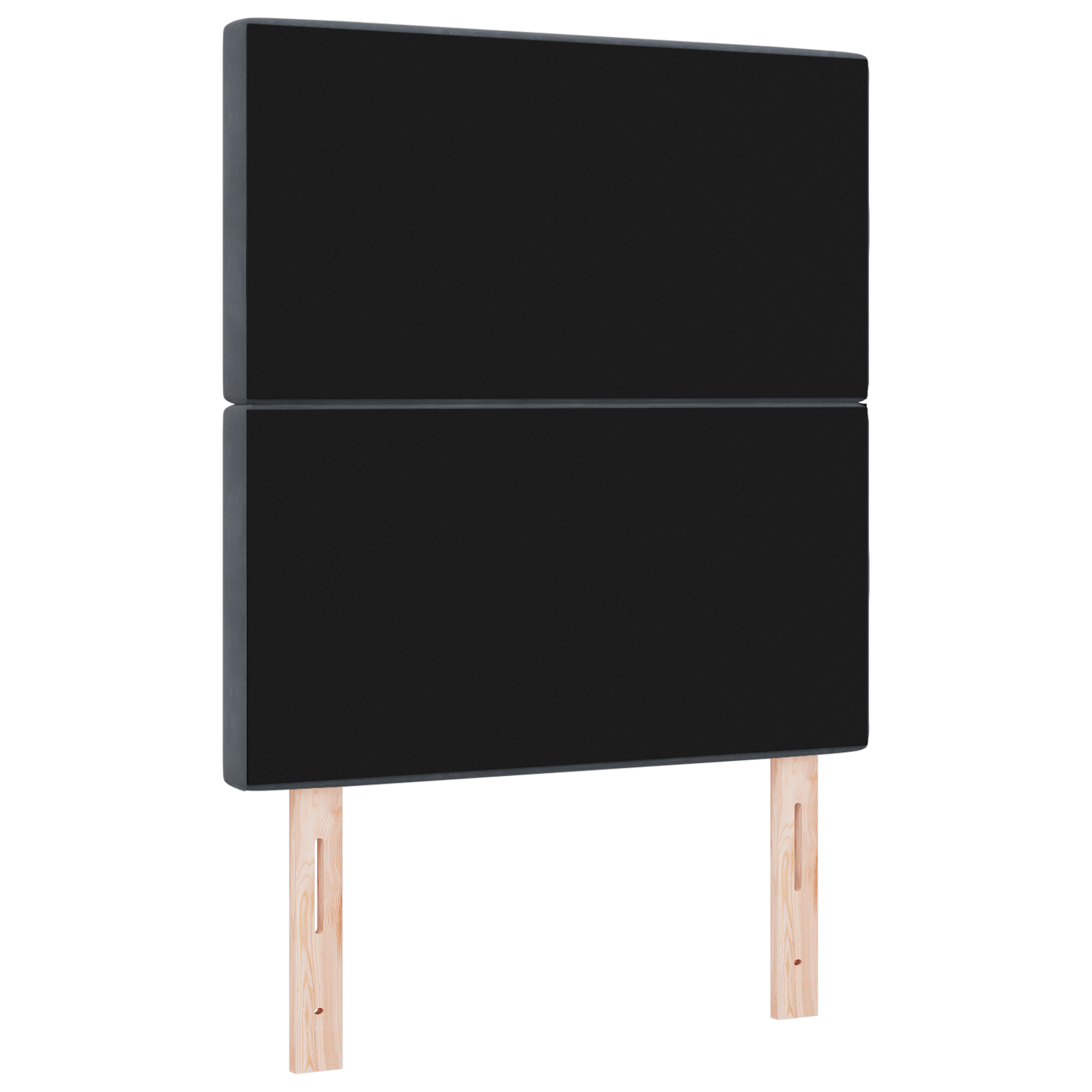 Led-headboard, Mørkegrå Fløjl, 80 Cm - billede 7