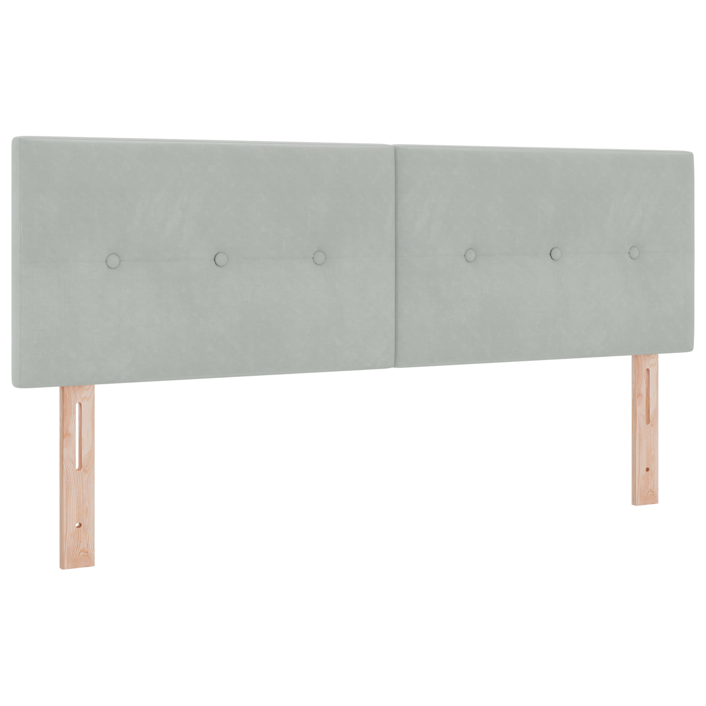 Boxmadras Seng Med Madras Med Madras Lysegrå 140 X 190 Cm Stof