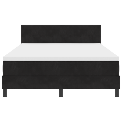 Boxmadras Seng Med Madras Med Madras Sort 140 X 200 Cm Stof