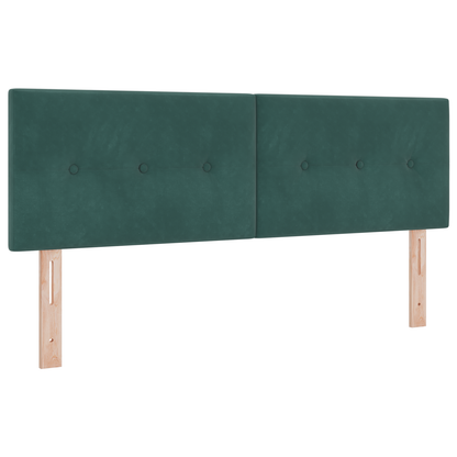 Boxmadras Seng Med Madras Mørkegrøn 160 X 200 Cm Stof