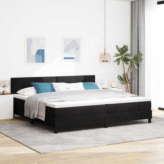 Boxmadras Seng Med Madras Med Madras Sort 200 X 200 Cm Stof