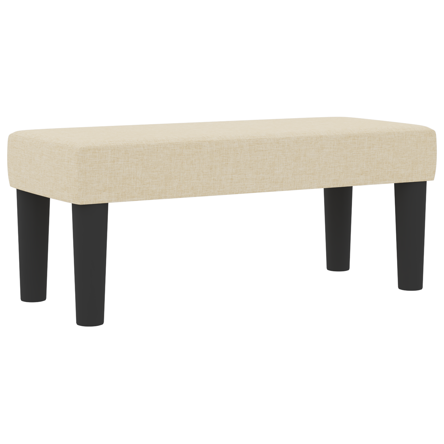 Box Spring Seng Med Madras Creme 100 X 200 Cm Stof