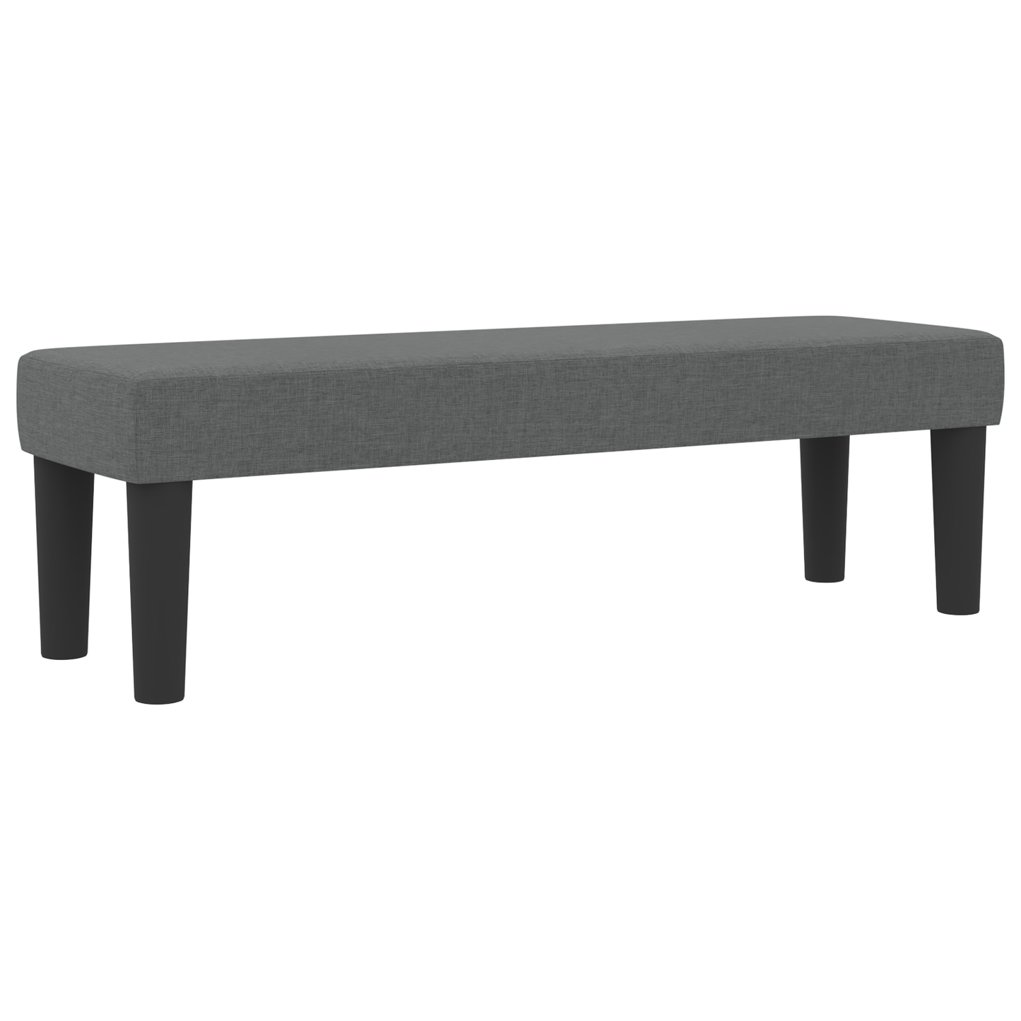 Box Spring Seng Med Madras Mørkegrå 120 X 200 Cm Stof
