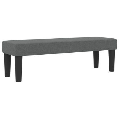Box Spring Seng Med Madras Mørkegrå 120 X 200 Cm Stof