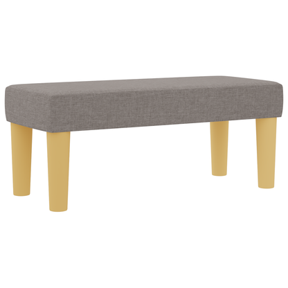Box Spring Seng Med Madras Gråbrun 100 X 200 Cm Stof