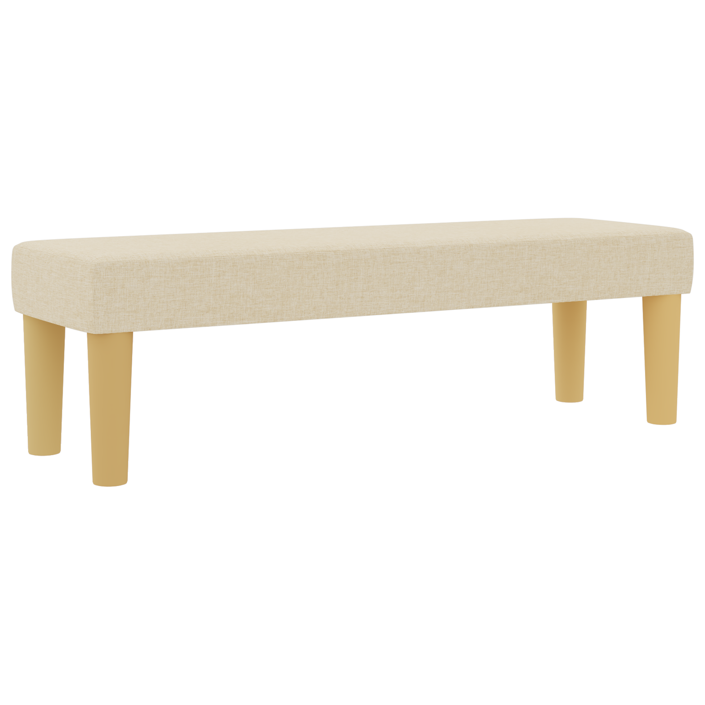 Box Spring Seng Med Madras Creme 200 X 200 Cm Stof