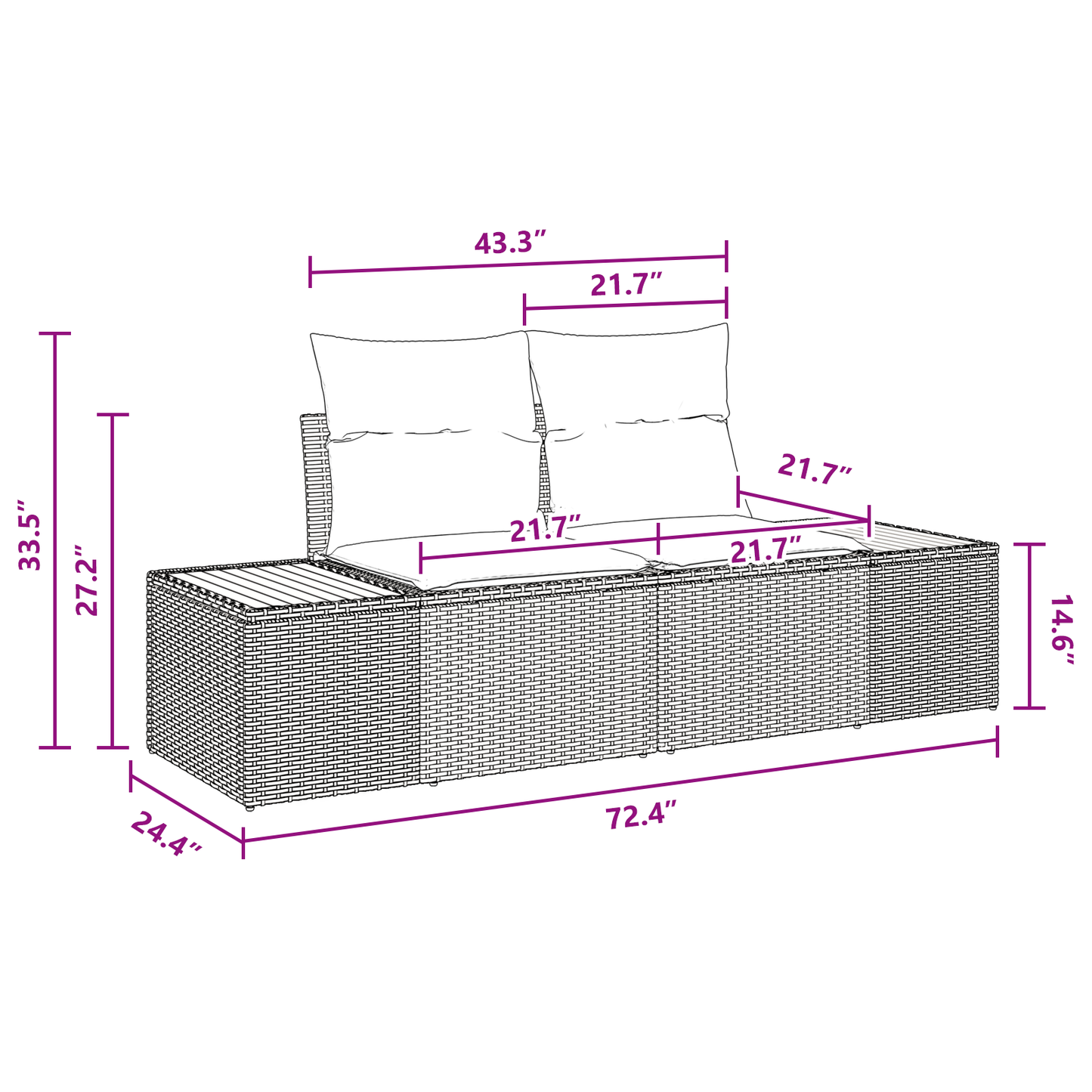 5-Delt Have Spisebordssæt Med Hynder Beige Poly Rattan Akacie