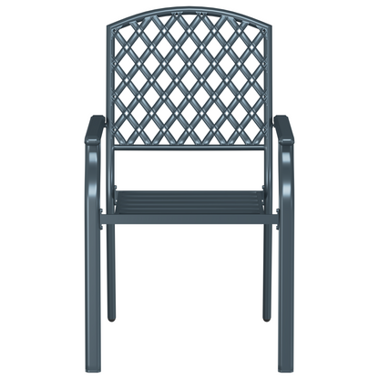 Havestole 2 Stk Stable Anthracite Stål