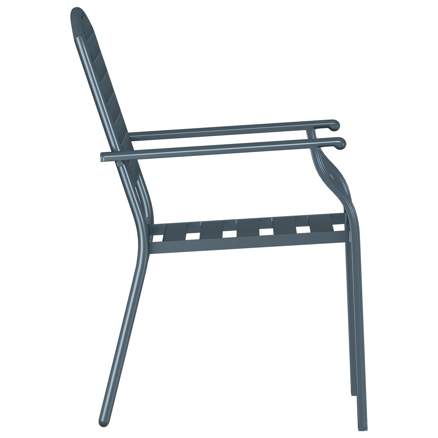 Havestole 2 Stk Stable Anthracite Stål