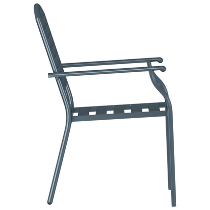 Havestole 2 Stk Stable Anthracite Stål