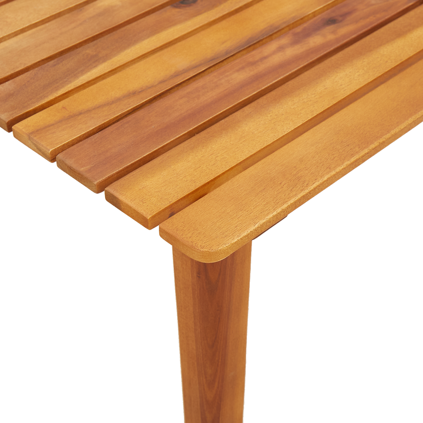 Sidebord 45X45X40 Cm Massivt Træ Akaci